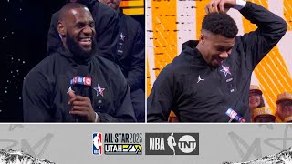 Full 2023 NBA AllStar Draft  LeBron amp Giannis Make Their Picks LIVE in SLC  NBA on TNT [upl. by Lynden272]