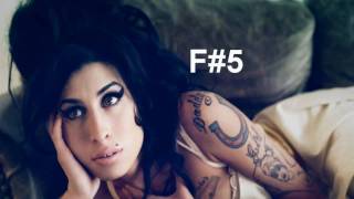 Amy Winehouse Vocal Range D3Eb6 [upl. by Nnawaj]