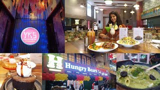 Pune Food Blog Best Spots to Eat  YKS Sizzlers MultiCuisine Restaurant  Hungry Bears Cafe [upl. by Ynohtnaeoj946]