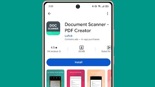 document scanner app kaise use kare  how to use document scanner app [upl. by Ekez]