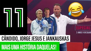 Cândido Costa e a HISTÓRIA IMPERDÍVEL de Jorge Jesus e Jankauskas [upl. by Fraya470]