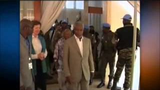 Laurent Gbagbo lors de sa détention à Korhogonord [upl. by Larkins]