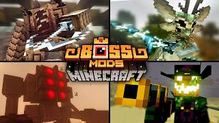 Top 10 Mods That Add Bosses To Minecraft Part 3  1201  121x [upl. by Amarillas519]