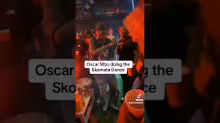 Oscar Mbo doing the Skomota Dance😂 shortvideo shorts amapiano [upl. by Aronal]