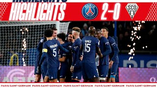 HIGHLIGHTS  PSG 20 ANGERS I EKITIKE amp MESSI ⚽️ Ligue1 🏆 PSGSCO [upl. by Alphonse]