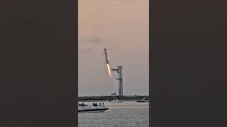 SpaceX Starship Flight 5 Booster Catch [upl. by Odnalro464]