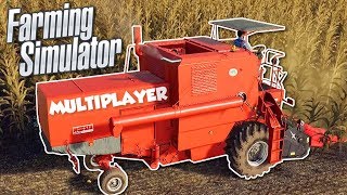 BAD FARMERS GROW CORN  Farming Simulator 19 Multiplayer Gameplay [upl. by Assirroc30]