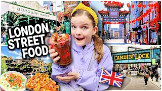 Best LONDON FOOD MARKETS amp Attractions to Visit w KIDS – Tasty Food amp FUN LUNCHES [upl. by Horick637]