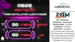 Zoom Fibre Deals 2024 [upl. by Nnodnarb40]