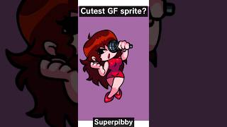 Cutest GF SpriteAnimation  GF SPRINKLES EDITION V2 gf fnf fridaynightfunkin [upl. by Lerat]