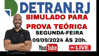 SIMULADO COMENTADO PARA PROVA TEÓRICA DO DETRAN RJ 2024 [upl. by Denyse]