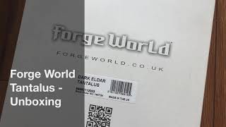 Forge World Tantalus  Unboxing [upl. by Brownson275]