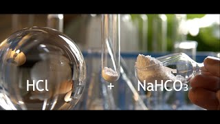 What happens when NaHCO3 reacts with HCl  Lime water milky test  HCl  NaHCO3 [upl. by Hartzel898]