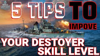 These 5 Tips WILL MASSIVELY Improve Your Skill Level  HOW TO  World Of Warships Legends [upl. by Drisko]