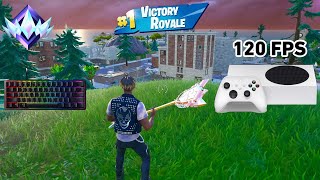 Fortnite Unreal Ranked Reload Remix on Xbox Series S  Keyboard amp Mouse Gameplay  120 FPS [upl. by Niwrud]