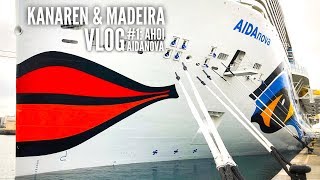 AIDA Vlog 1 Kanaren amp Madeira mit AIDAnova  Wir erkunden das Schiff [upl. by Atinaj]