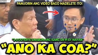 KAKAPASOK LANG PRRD SINAMPOLAN SI RAOUL EN PI EY NAPAIYAK MAS MARUNONG PA SA COA ANG MAKABAYAN BLOC [upl. by Nosremaj821]