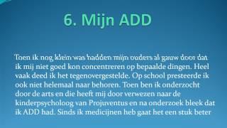 Spreekbeurt over ADD [upl. by Ydoow]