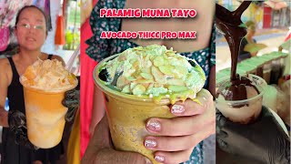 NAG LALAKIHANG MGA PAM PALAMIG MILO THICC AVOCADO THICC AT MANGO CHEESECAKE  MANILA STREET FOOD [upl. by Balkin]