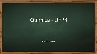 Revisão Véspera  UFPR 2025  Química [upl. by Tati]