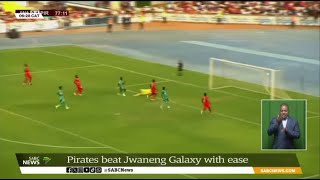 CAF Champions League  Bucs beat Jwaneng Galaxy with ease [upl. by Safir589]