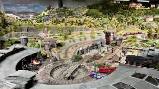 Unfassbar Riesige Modelleisenbahn Anlage  Größte Modellbahn Süddeutschland mit mehreren H0 Anlagen [upl. by Aerahs]