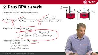 GRC  exercice  1 hydrolyse alcaline de l’acétate d’éthyle en réacteurs ouverts [upl. by Ardnikal]