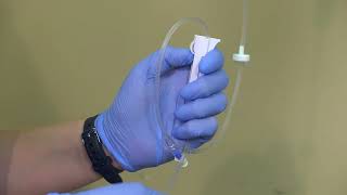 Changing Intravenous Tubing and Fluids [upl. by Llerehc]