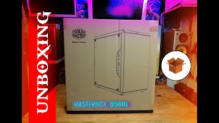 UNBOXING  COOLER MASTER Q500L ATX MICRO ATX amp ITX [upl. by Romola560]