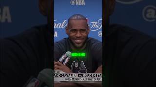 LeBron wasn’t nervous😤nba basketball lebronjames aura [upl. by Atinit]