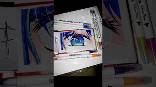 Drawing Akane Kurokawa Eye✨ Oshinoko art shorts drawing animeart akanekurokawa trending [upl. by Boy]