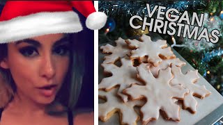 What I ate as a VEGAN for CHRISTMAS DINNER [upl. by Mchenry]