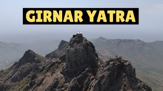 Girnar Parvat Yatra ⛰️  Junagadh Gujarat  girnarparvat gurudattatreya [upl. by Valerye45]