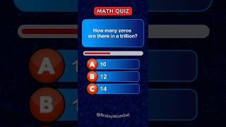 Math Quiz Can You Guess the Right Answer quiz trivia mathquiz [upl. by Nestor912]