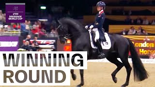 Glamorous Glamourdale and Lottie Fry shine bright in London  FEI Dressage World Cup 202223 London [upl. by Yug]