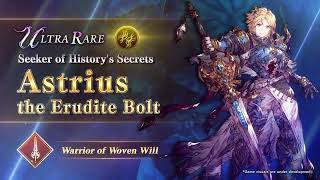 WAR OF THE VISIONS FFBE  Astrius the Erudite Bolt Trailer [upl. by Iorgo]