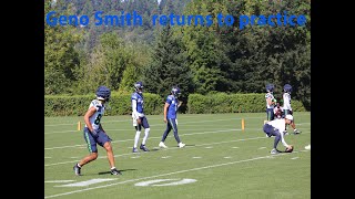 Geno Smith returns to practice [upl. by Lorna]