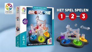 Speluitleg Dropzone  SmartGames [upl. by Ahsekar761]