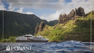 Nos croisières à Hawaii avec le navigateur Olivier de Kersauson  PONANT [upl. by Otrebron]