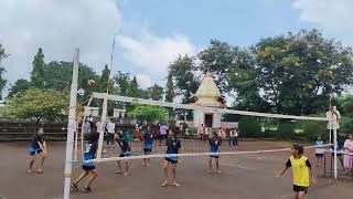 volleyball U14 kolhapur division girls match कोल्हापूर विभागीय सामना [upl. by Silletram473]