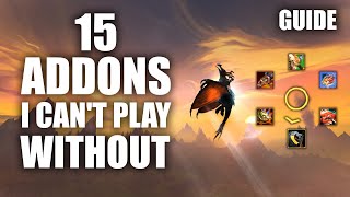 15 Addons I cant play without guide [upl. by Trebo]