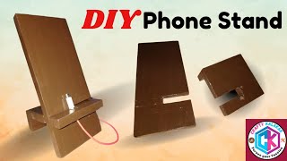 Wooden Mobile Stand  Phone Holder [upl. by Jessi]