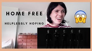 REACTION Home Free  Helplessly Hoping Crosby Stills amp Nash cover [upl. by Annette]