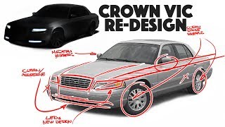 Ford Crown Victoria Redesign  What if we brought it back today [upl. by Azer]