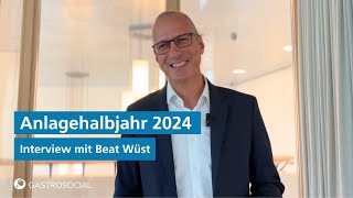 Anlagehalbjahr 2024 – Interview mit Beat Wüst [upl. by Ameg]