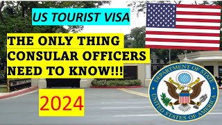 THE MOST IMPORTANT INFORMATION TO GET APPROVED WHEN APPLYING FOR US TOURIST VISA [upl. by Dareece640]