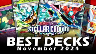 Top 10 Meta Decks in Pokémon TCG November 2024 [upl. by Etnaik]