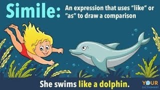 What are Similes  Learn Similes with me  Similes in English Grammar [upl. by Otxis213]