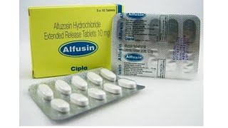 Alfuzosin hydrochloride extended release tablets 10mg [upl. by Serica]