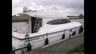 Norfolk Broads This was a class first mooring  Still get nervy thinking about it [upl. by Sweet827]